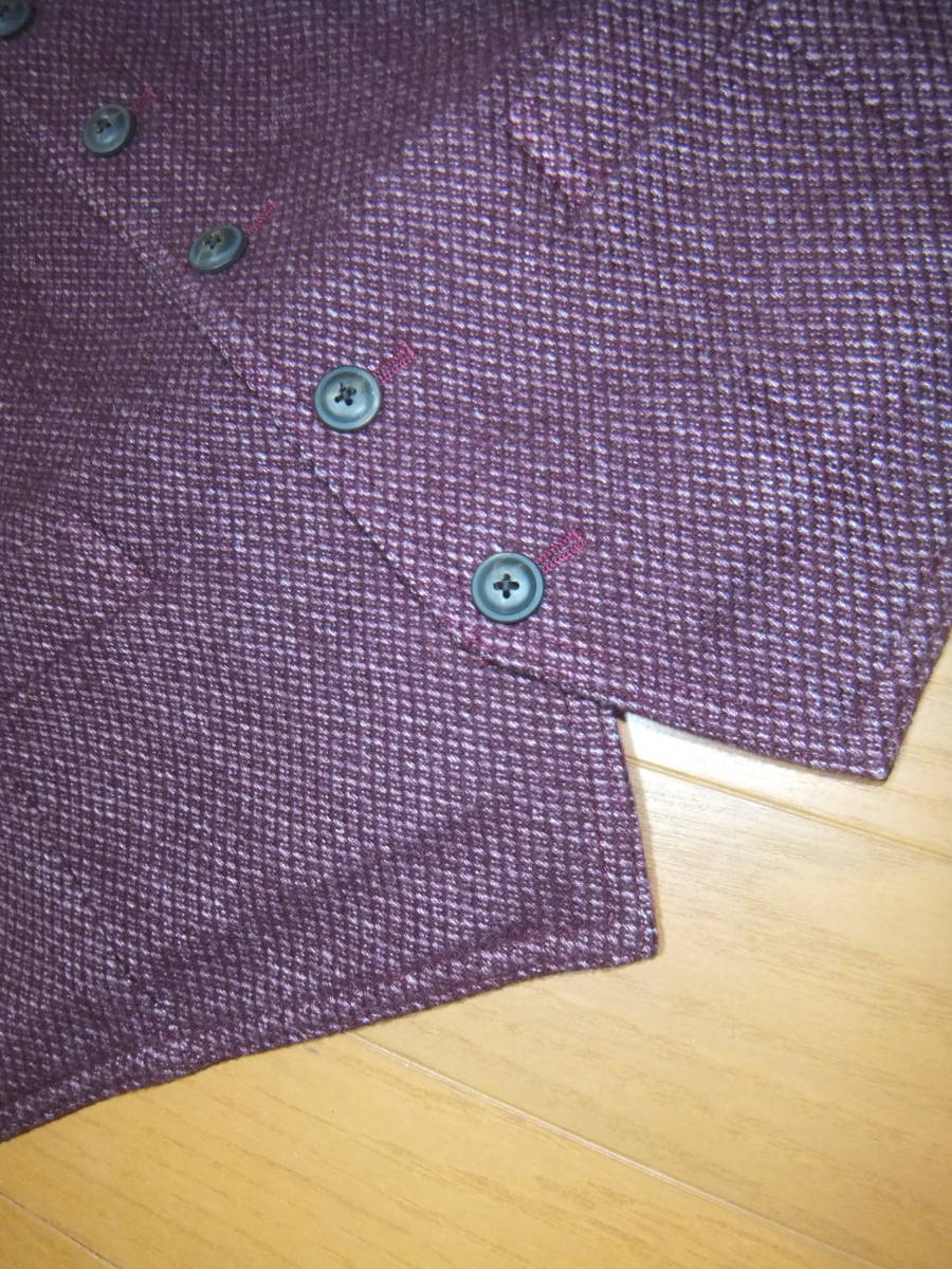 lardini ジレ ベスト 希少サイズ52 lardini ジレ ベスト 希少サイズ52