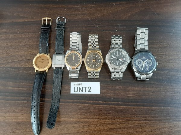時計部品とELGINパッケージセット UNT2 時計 腕時計 部品取り ジャンク品 おまとめ ELGIN タケオキクチ