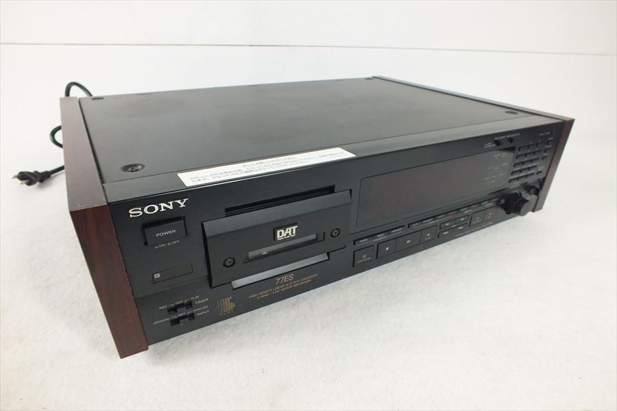 SONY ソニー DTC-77ES DIGITAL AUDIO TAPE DECK DATデッキ オーディオ