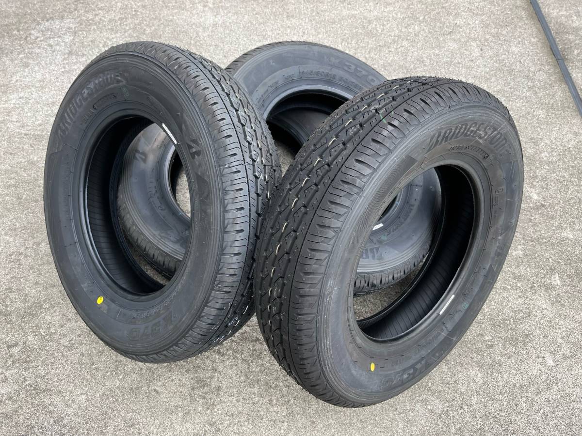 ① 保管品 BRIDGESTONE ブリヂストン タイヤ 145/80R12 80/78N K370 23年製 4本セット 爆安 99円スタート 