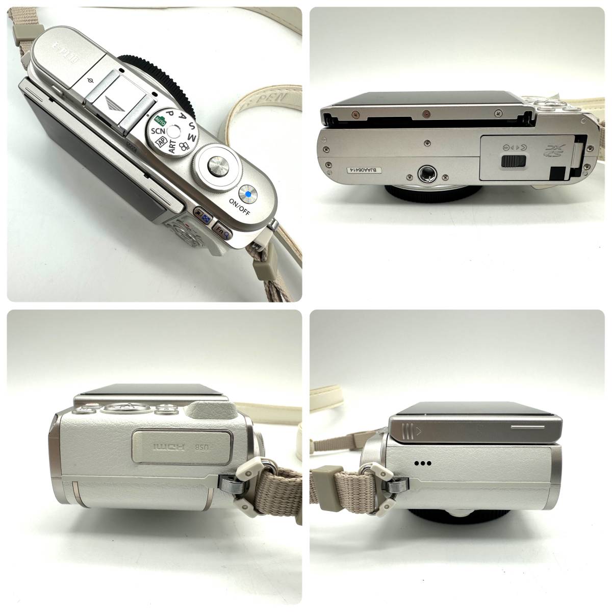 PEN OLYMPUS E-PL10 オリンパス ホワイト ボディ EZダブルズームキット