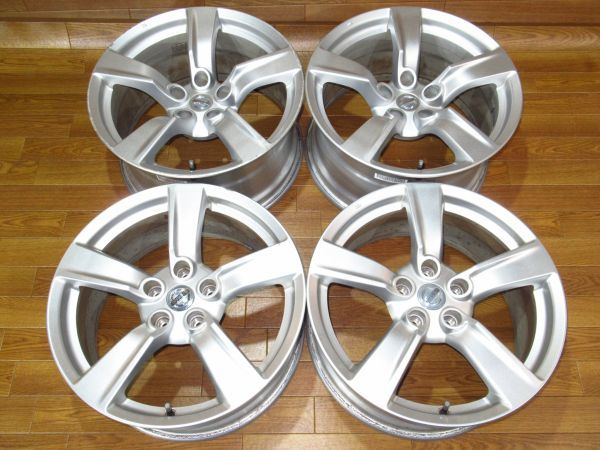 日産Z34フェアレディZ純正 8J-18+43 9J-18+15 pcd114.3⁄