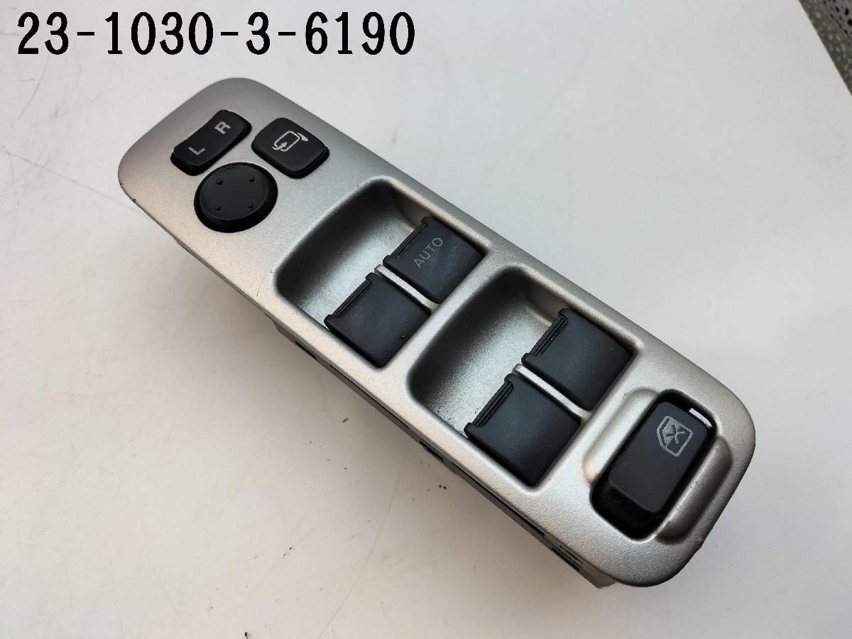 ★DA64W スズキ　エブリィ ワゴン PZ ターボ　平成21年　純正　パワーウィンドウスイッチ　P/W S/W　9ピン　パネル 37990-68H7★