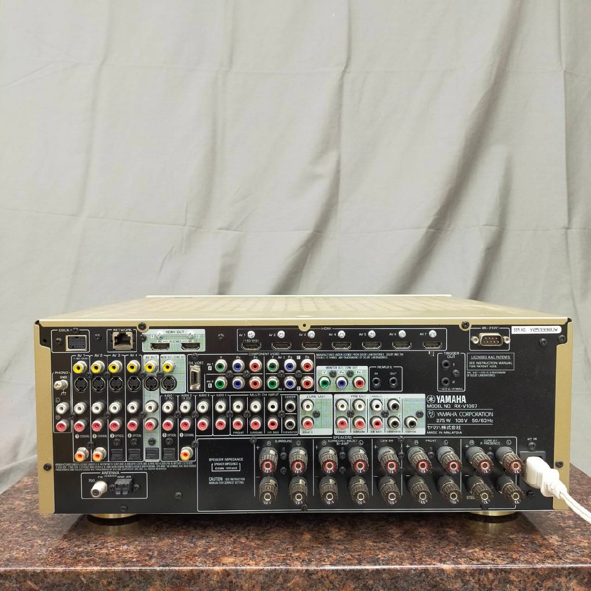最終値下げ ヤマハ AVアンプ RX-V1067 美品 ジャンク ヤマハ AVアンプ RX-V1067 美品 ジャンク Yahoo!オークション