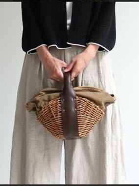 ebagos エバゴス オイルショルダー 一本手 かごバッグ ebagosエバゴス 