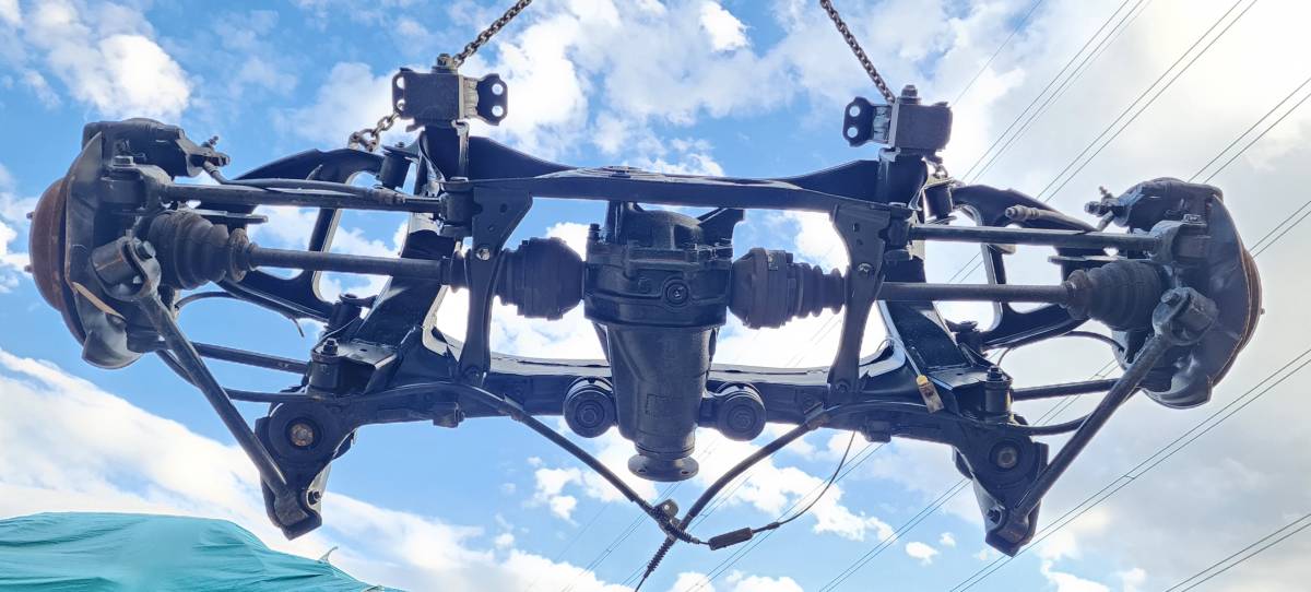 JZX100 マークⅡ チェイサー クレスタ リア リヤ デフ メンバーAssy アームドライブシャフト ブレーキ! GX100 (検索 1JZ 5速 TRDドリフト)