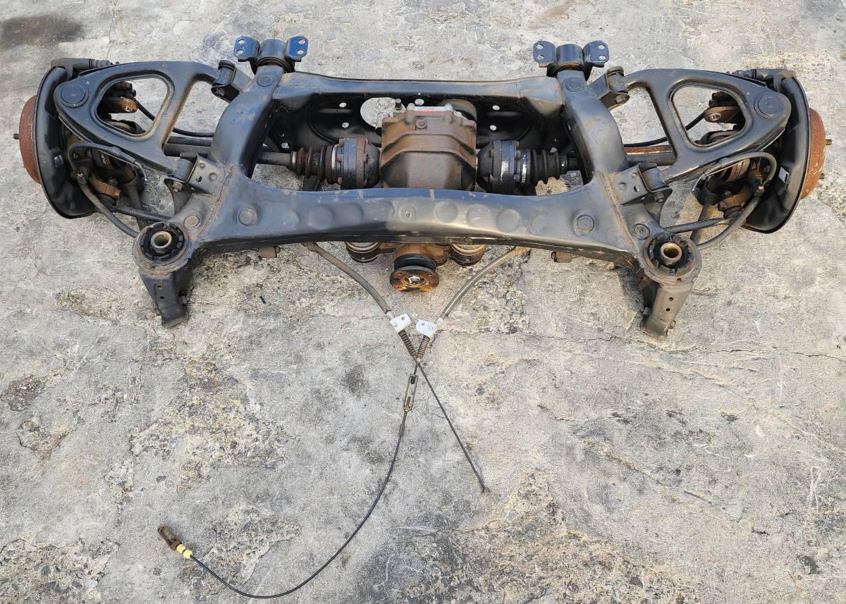 JZX100 マークⅡ チェイサー クレスタ リア リヤ デフ メンバーAssy アームドライブシャフト ブレーキ! GX100 (検索 1JZ 5速 TRDドリフト)