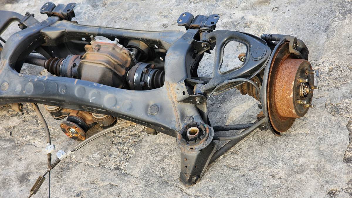 JZX100 マークⅡ チェイサー クレスタ リア リヤ デフ メンバーAssy アームドライブシャフト ブレーキ! GX100 (検索 1JZ 5速 TRDドリフト)