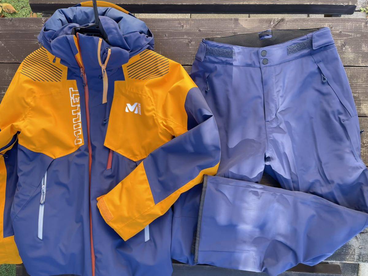 【中古スキーウェア】22/23 MILLET SNOWBASIN 上下セット Mサイズ※JPサイズ