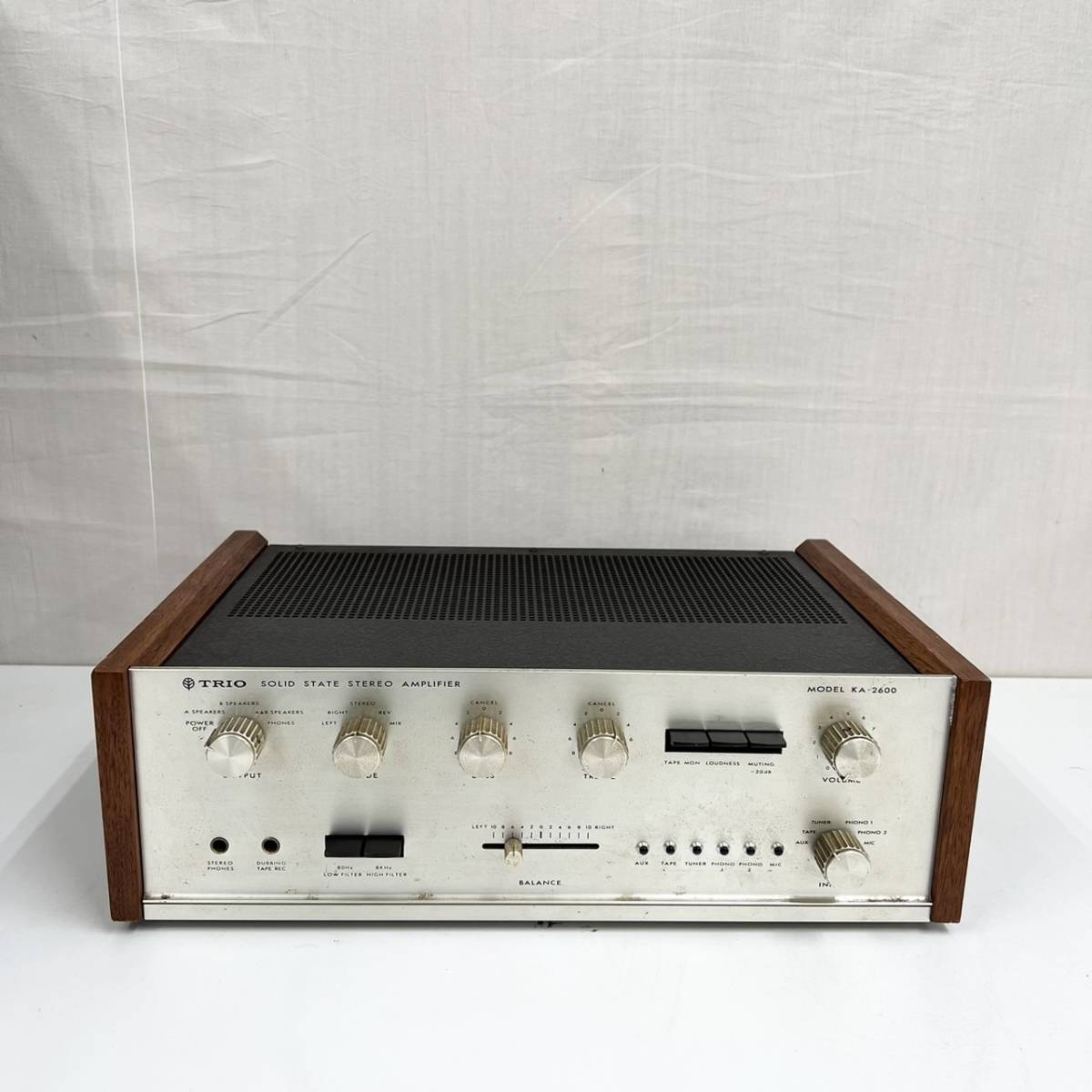 KA-2600 Amplifier State Kenwood Stereo Trio Solid TRIO 0
