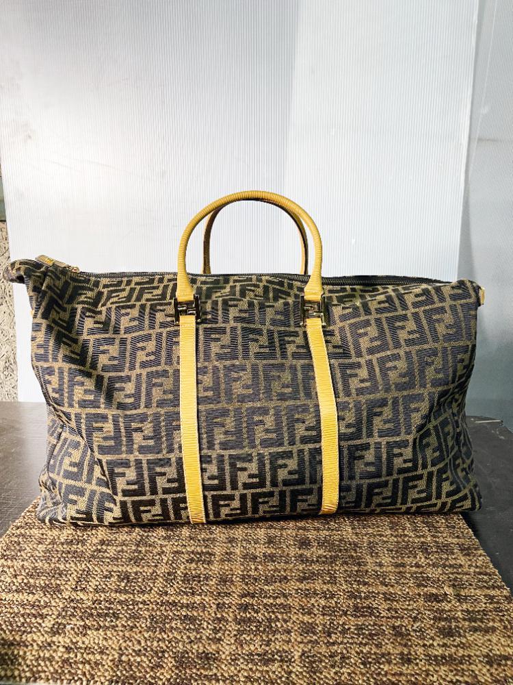 フェンディ FENDI ズッカ柄 ボストンバッグ バッグ ハンドバッグ