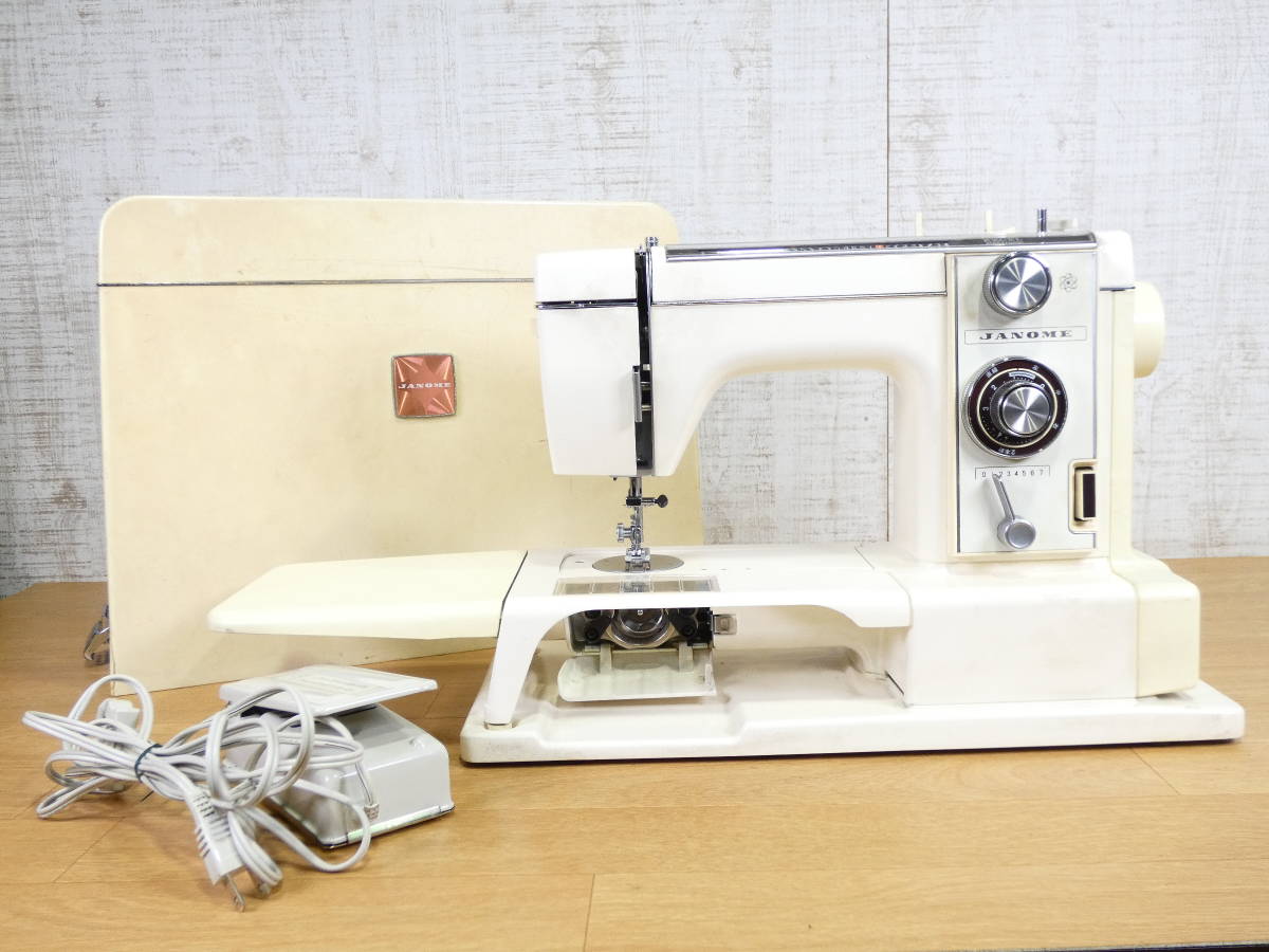 JANOME ジャノメ ミシン MODEL815 EXCEL electronic フッドペダル付属