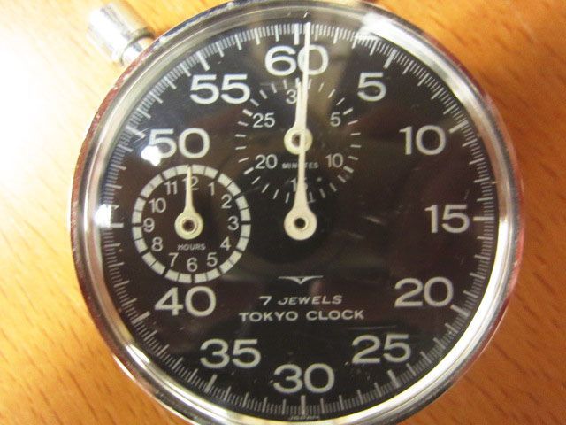Tokyo CLOCK 0 Jewels 1 | ストップウォッチ TOKYO Vintage Stopwatch