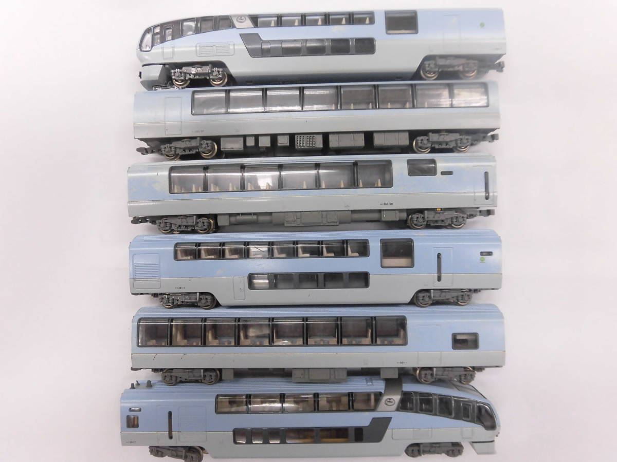KATO カトー　10-177　251系 スーパービュー踊り子　6両基本セット　モーター動作確認済　先頭車ライト点灯　室内灯点灯(6両中5両) 元箱無