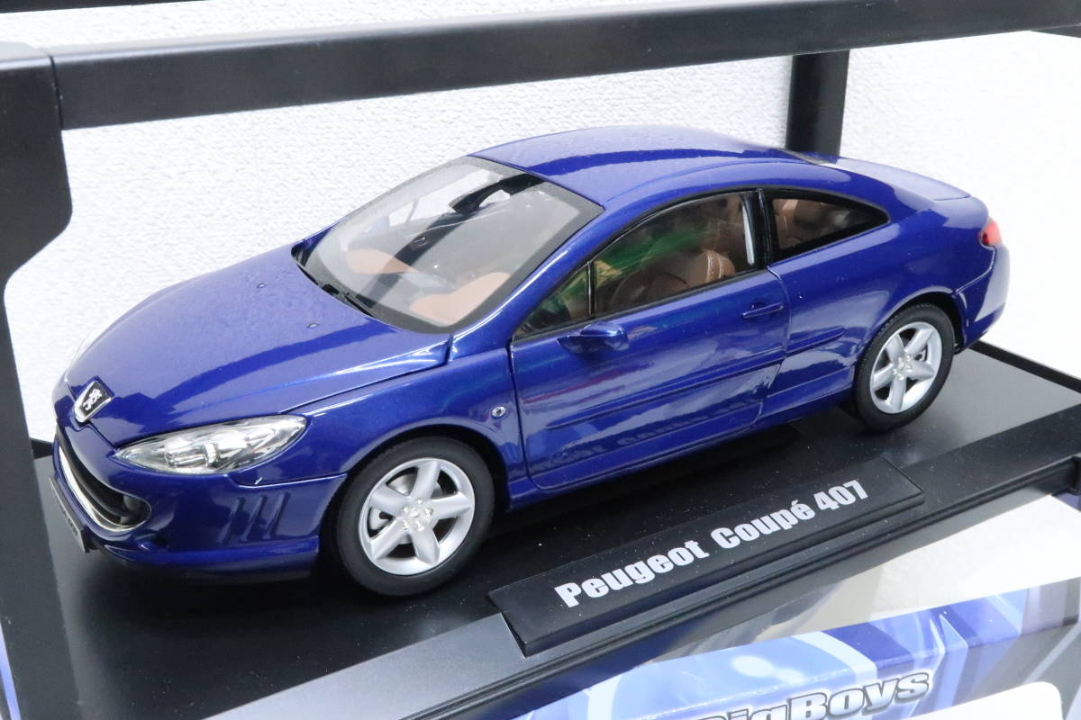 norev Show room PEUGEOT coupe 407 プジョー クーぺ 箱付 1/18 イニハレ