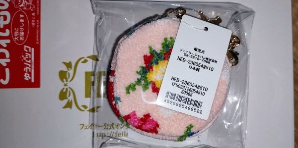 未使用・未開封　フェイラー　ハイジドット　チャームポーチ　HED-236054　FEILER