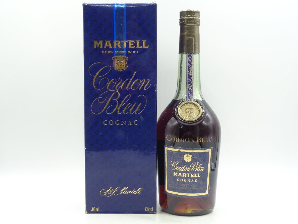 MARTELL CORDON BLEU マーテル コルドン ブルー コニャック ブランデー 700ml 箱入 未開封 古酒 Z23520