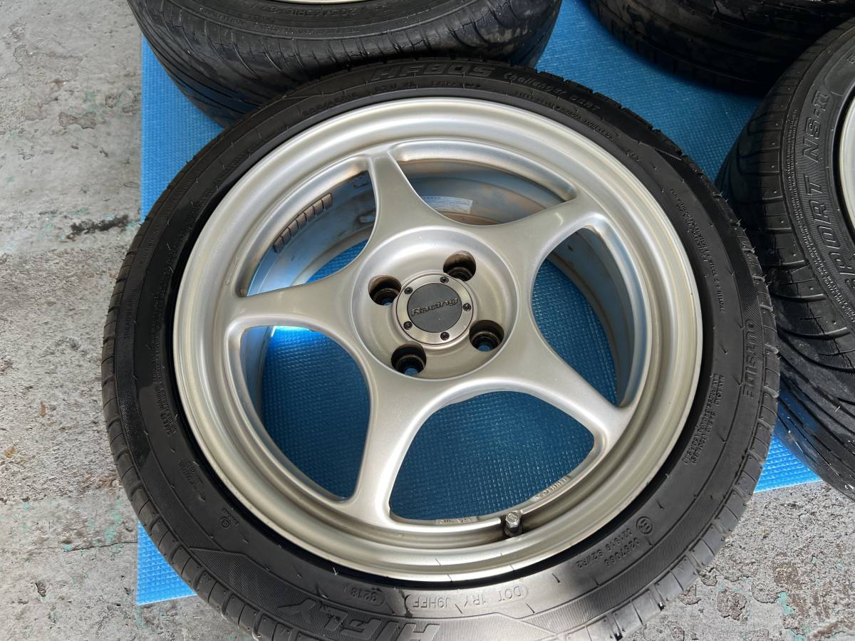 エンケイ RP01 16インチ7J＋35 PCD100 4穴 4本 NA NB ロードスター 16