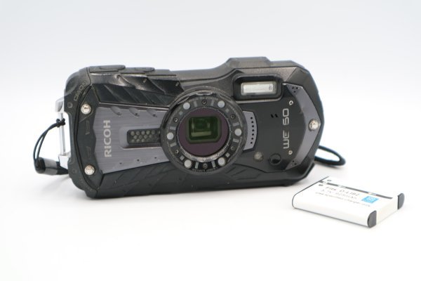 RICOH WG-60 ブラック | WG-60（ブラック） 本格防水デジタルカメラ 