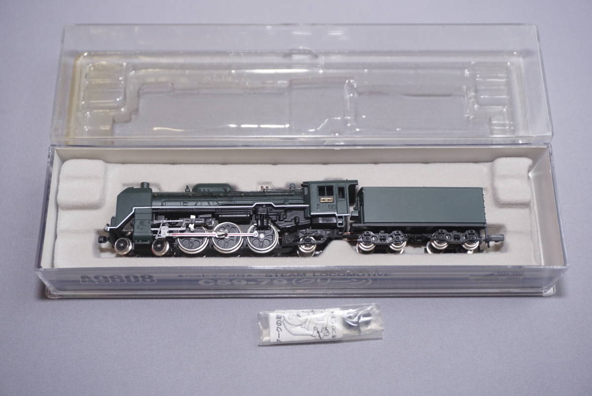 マイクロエース A9608 Nゲージ 鉄道模型 蒸気機関車 C59-79号機・緑色