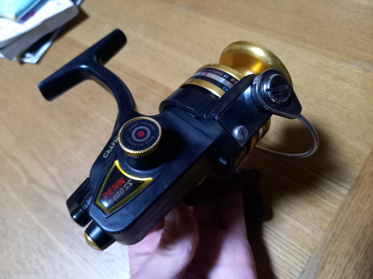 フィッシング PENN 704Z スピンフィッシャー 米国製 ペン オールド