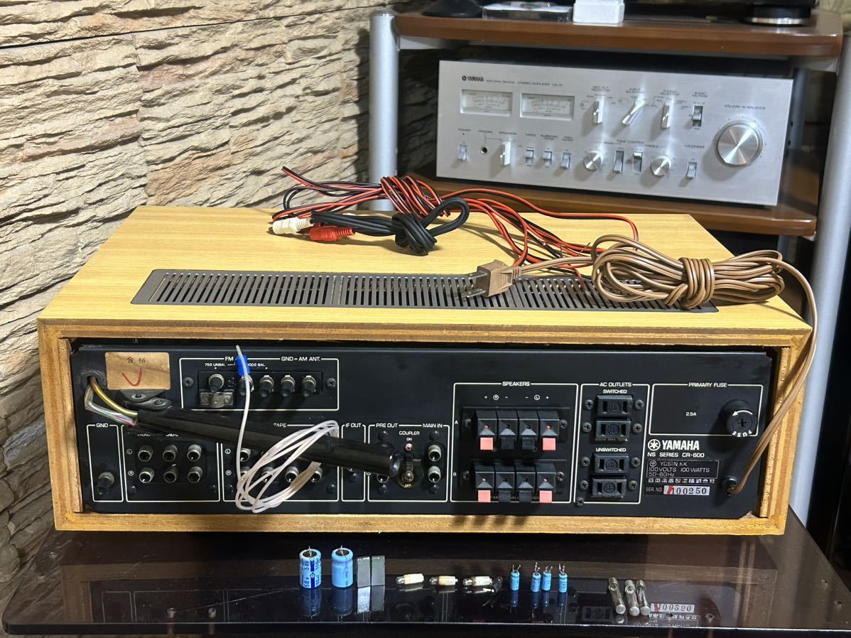 YAMAHA BLUESS Laboratory CR-600: レシーバーアンプ CR-600 Yahoo
