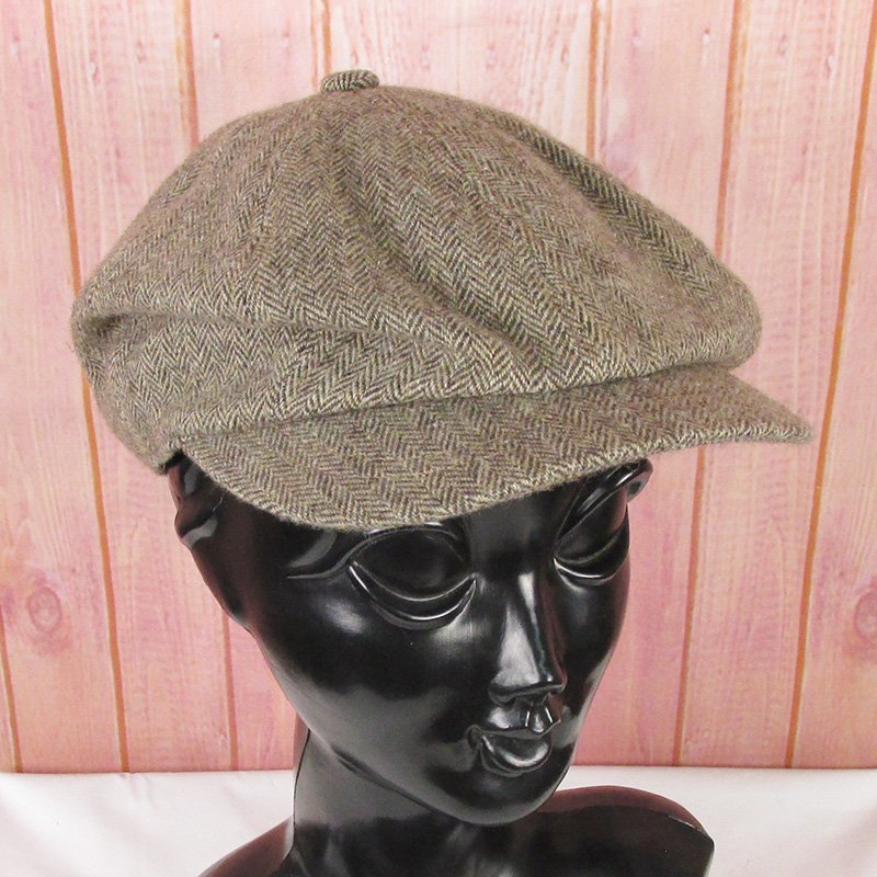 FO15949 FREEWHEELERS フリーホイーラーズ Kerouac ケルアック ツイード キャスケット ブラウン系 未使用