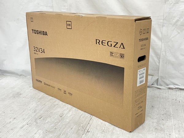 TOSHIBA REGZA 32V34 液晶 32インチ テレビ 東芝 レグザ TV 家電 未使用 楽 K8239928