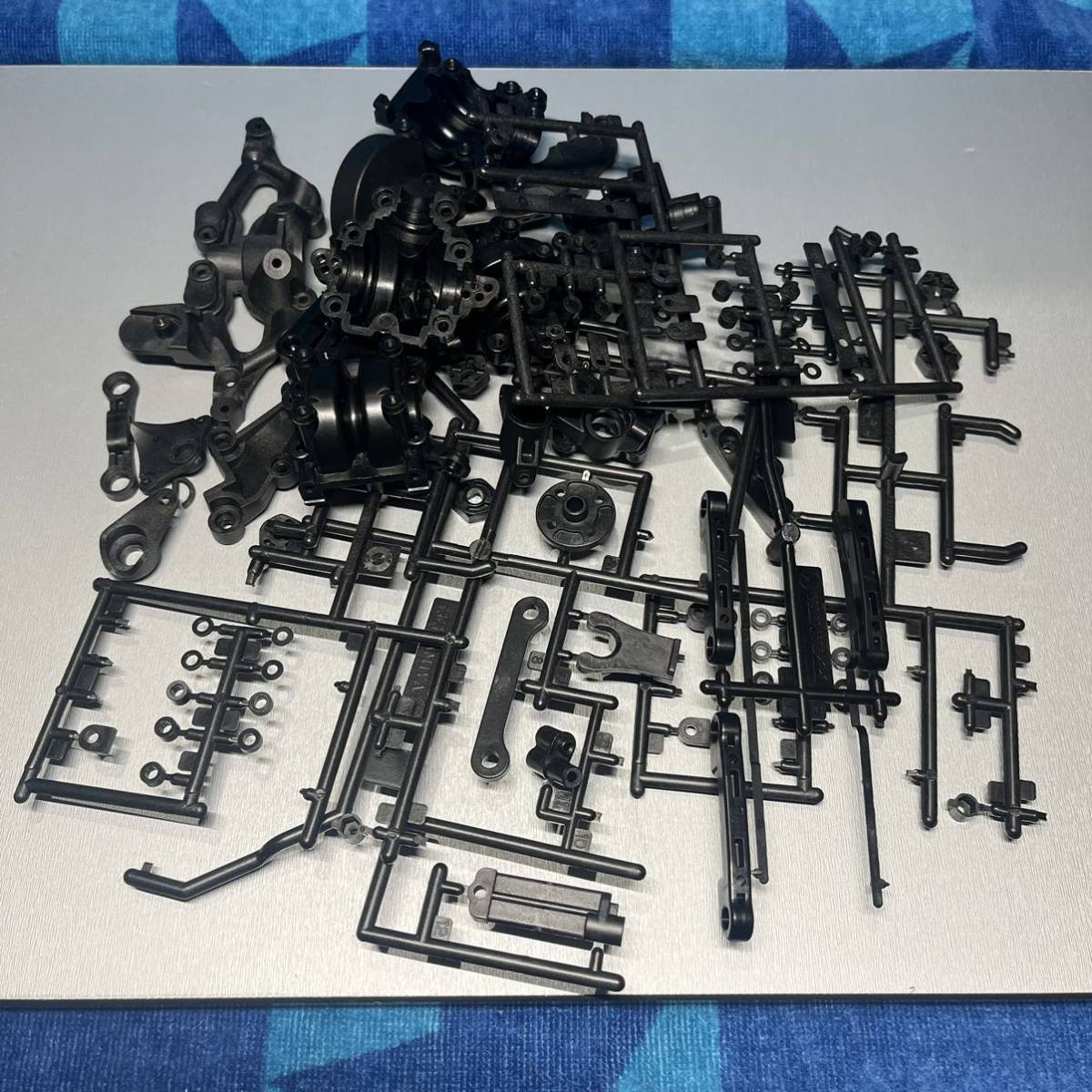 ホビーラジコン 2台セットジャンク □□□タミヤ TB-04 PRO 2 シャーシ オプション付□□□中古・ジャンク