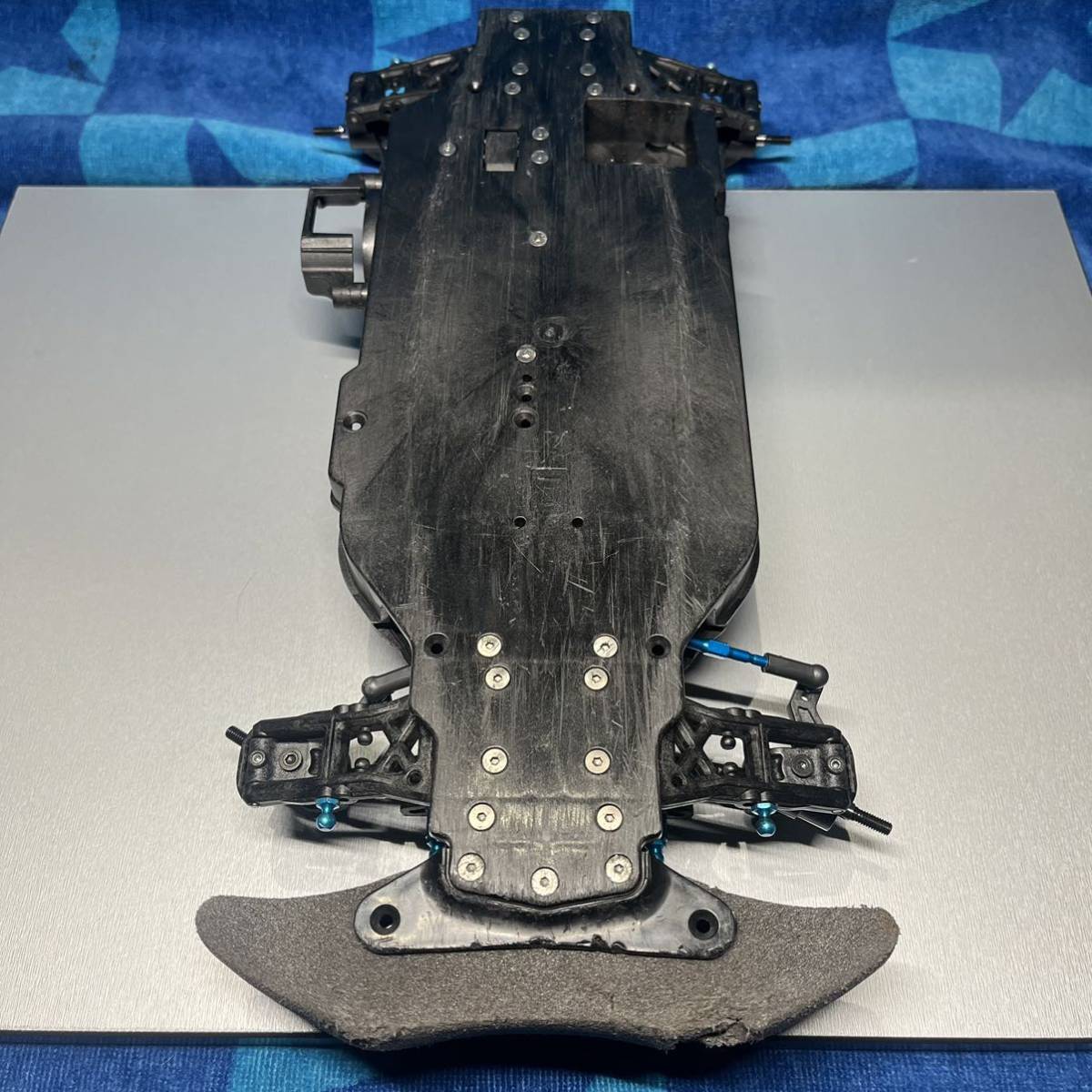 □□□タミヤ TB-04 PRO 2 シャーシ オプション付□□□中古・ジャンク