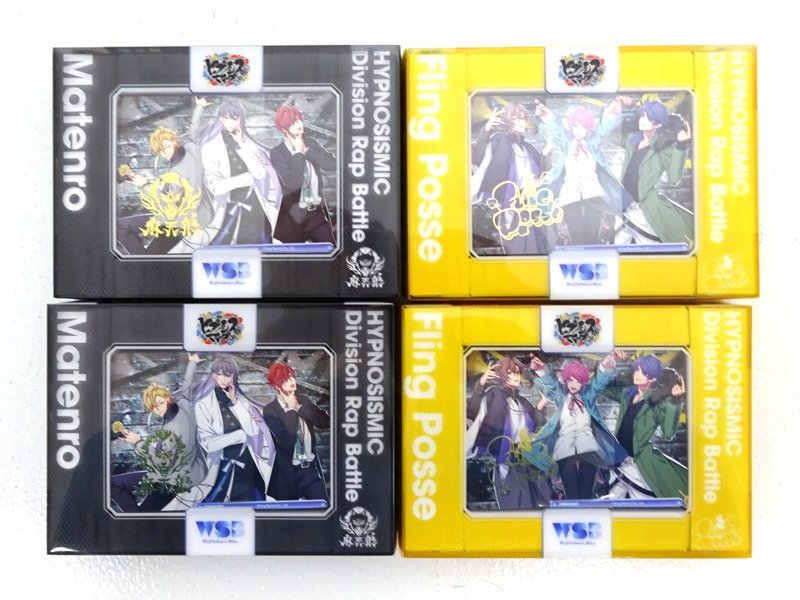 高品質，新品 ★未開封★ブシロード ヴァイスシュヴァルツブラウ スタートデッキ ヒプノシスマイク セット(麻天狼/Fling Posse)★【CA356】