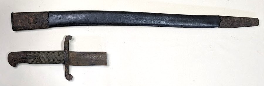 銃剣 切断済 合法品 残欠 軍刀 幕末～明治期 英国 A&A.S社製 ヤタガン