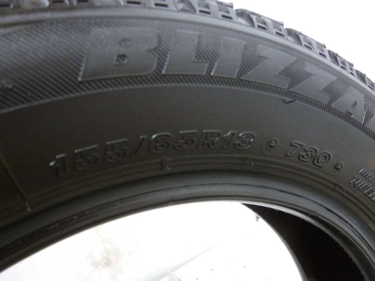 即日発送@20年製@ 155/65R13 BS BLIZZAK VRX 1本！F10268