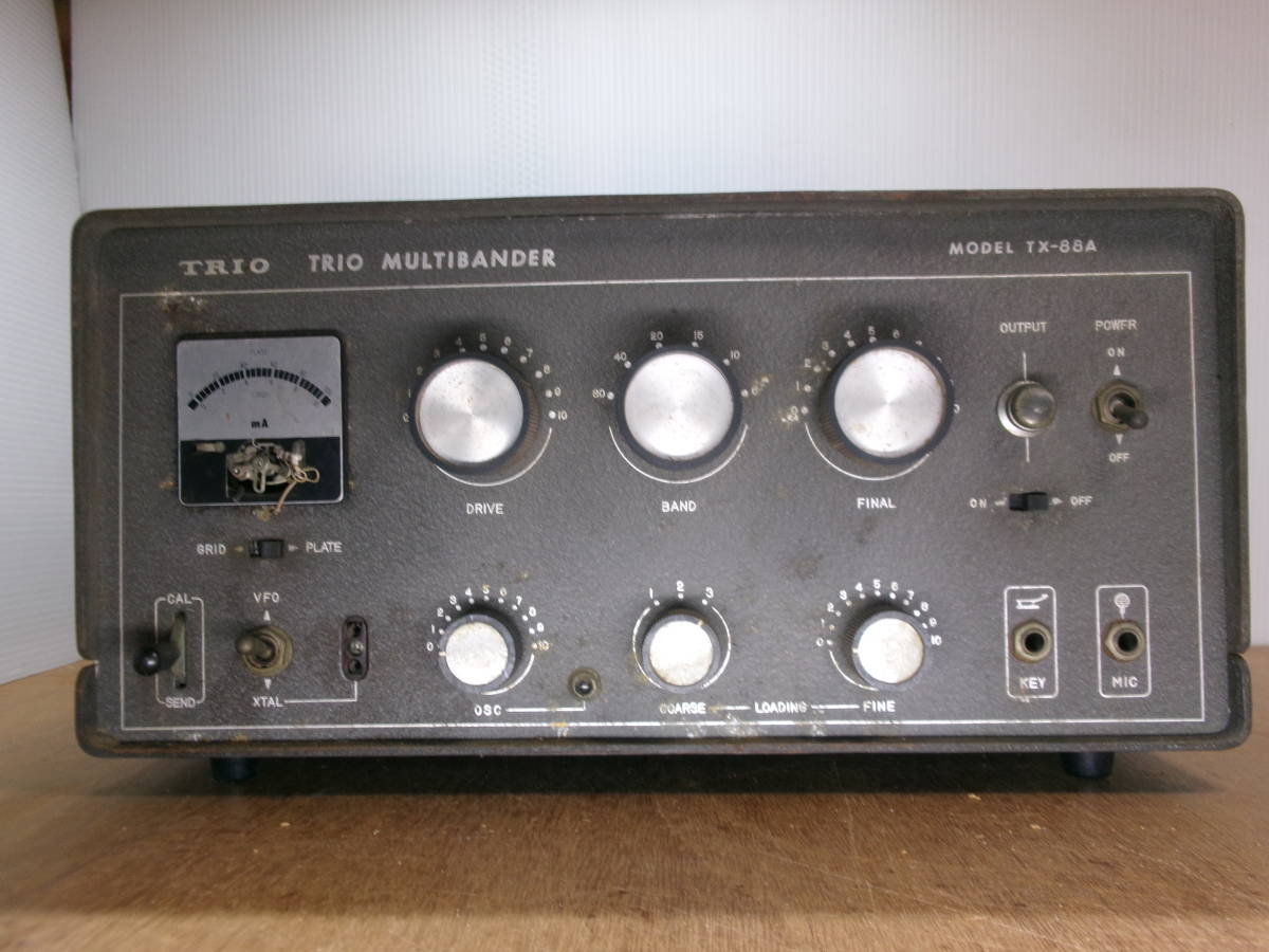 TX-88A TRIO Yahoo!オークション - トリオ 送信機 TRIOオールバンド