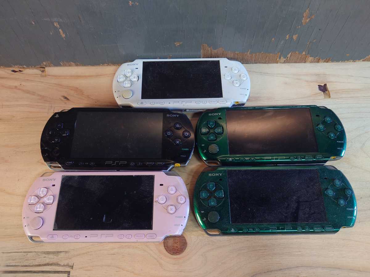 SONY PSP 本体 5個 セット　ジャンク