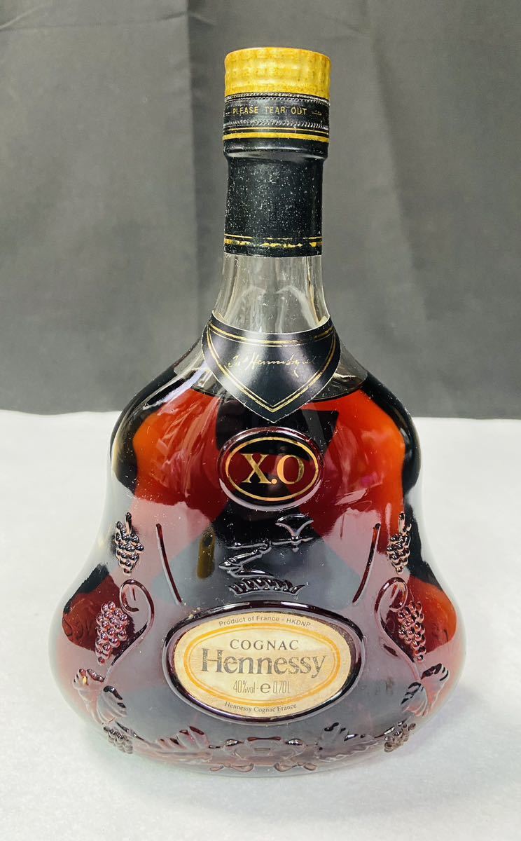 Φ 【未開栓】 ヘネシーXO クリアボトル 金キャップ 40% 700ml Φ 【未開栓】 ヘネシーXO クリアボトル 金キャップ 40% 700ml