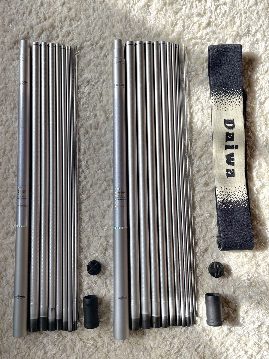 ダイワ 渓流竿 翡翠 [ 硬調53MK ][ 中硬硬61MK ] 2本セット HVF マルチ