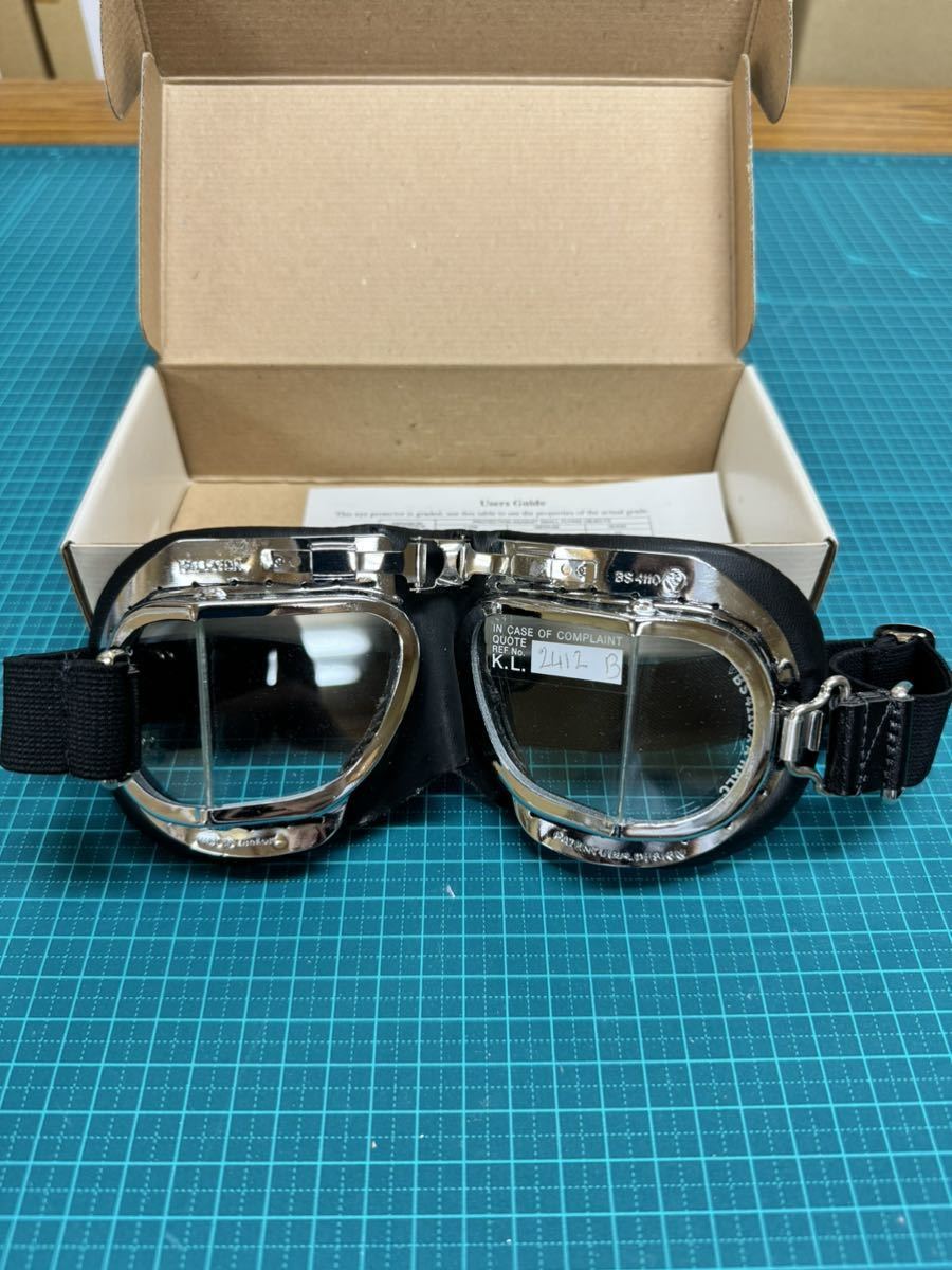 ＨＡＬＣＹＯＮ ハルシオン ゴーグル ＭＡＲＫ8 DELUXE GOGGLE　検トライアンフ・ＳＲ・ＢＳＡ・ベスパ 格安