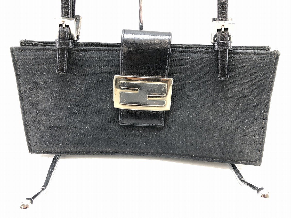 難あり FENDI フェンディ マンマバケット ショルダー トート ハンド 