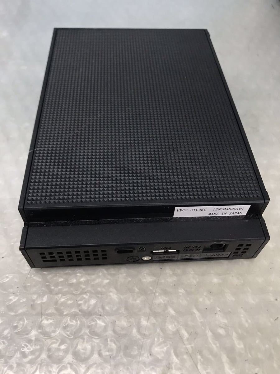 I.O DATA HDCZ-UTL4KC，4TB HDD外付けハードディスク　本体のみ （60s）い