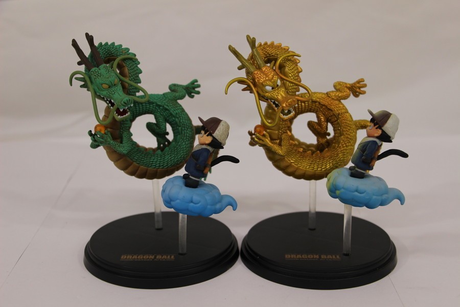 055 k0950 現状品 ドラゴンボール グレイテストアーツ 神龍&孫悟空 2種