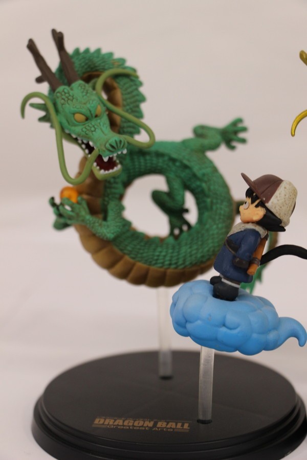 055 k0950 現状品 ドラゴンボール グレイテストアーツ 神龍&孫悟空 2種