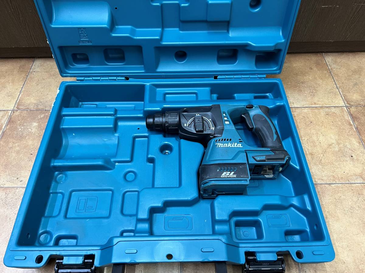 makita マキタ 24mm 充電式ハンマードリル HR244D 18V 682225 18V 682225 HR244D 動作確認済み ケース付き 管231116 IRAR