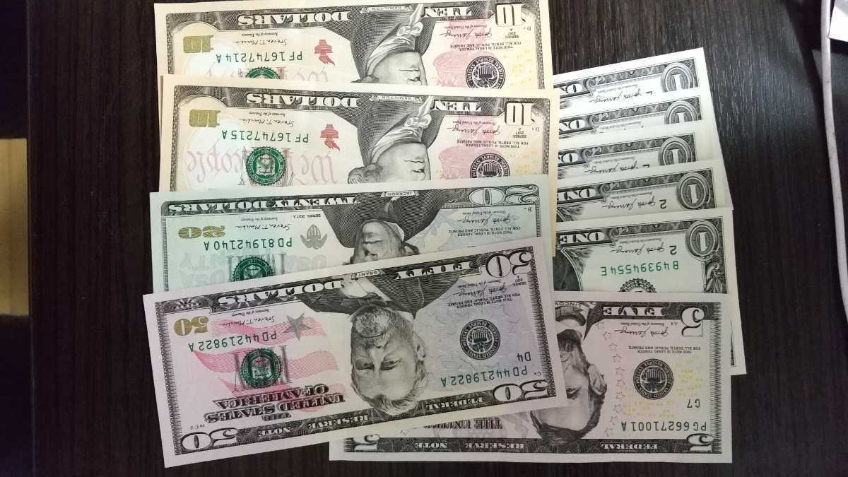 【赤字超特価，100%新品】 アメリカドル紙幣100ドル分新券(北アメリカ)｜売買されたオークション情報、yahooの商品情報をアーカイブ公開 - オークファン 北アメリカ