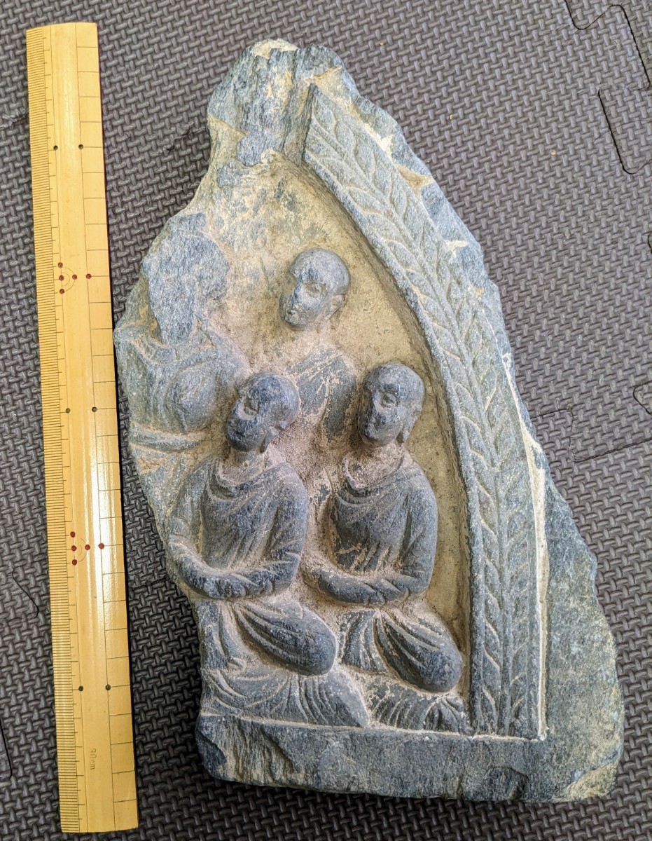 アフガニスタン ガズニー 遺跡 遺物 石仏 アフガンのブッダ―