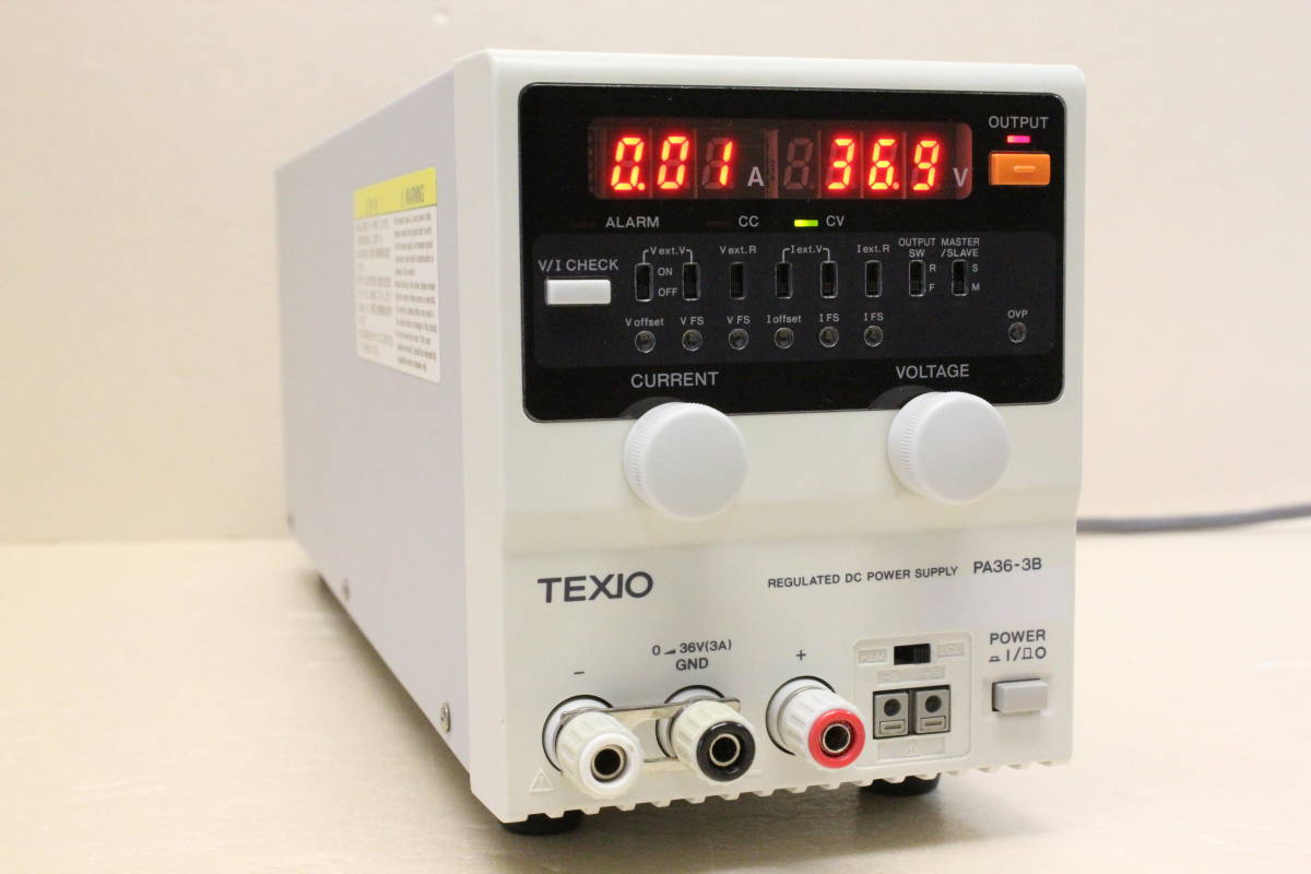 TEXIO PA36-3B 直流安定化電源 PA36-3B TEXIO 直流安定化電源 FA機器