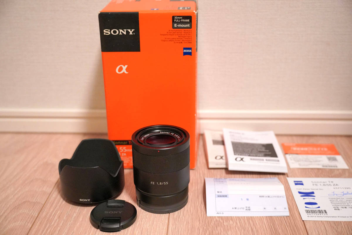 sel55f18ZA&sel24105gレンズセット sel55f18ZA&sel24105gレンズセット