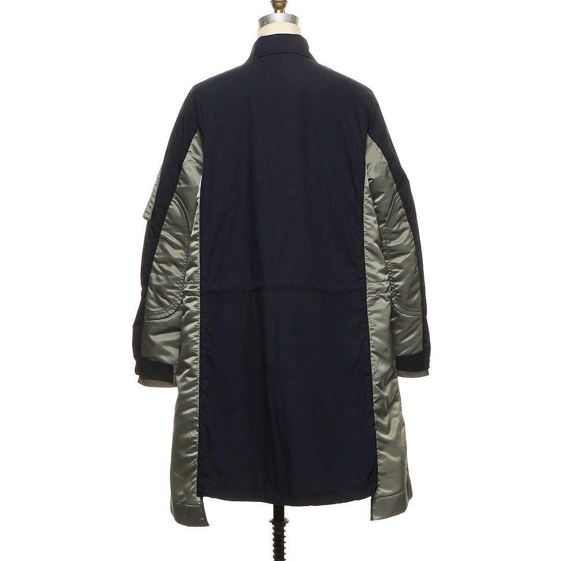 定価以下スタート 新品未使用 sacai サカイ ミリタリーコート ナイロン