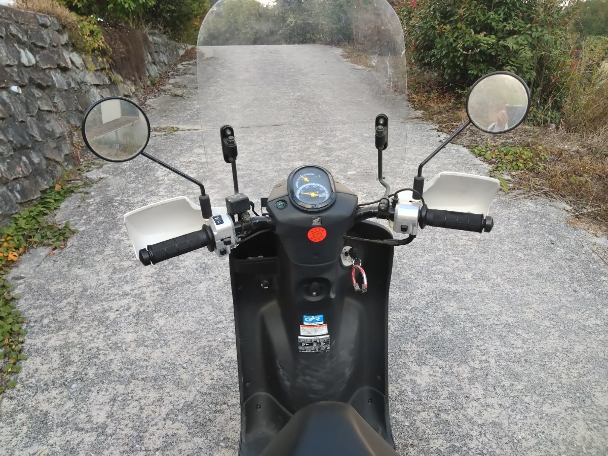 ホンダベンリー110走行距離少ない9000キロナックルガード付きグリップヒーター付き純正オプション風防_6