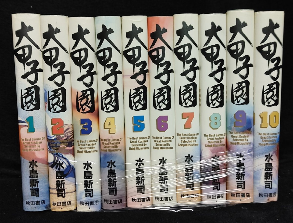 大甲子園　豪華版　全10巻　水島新司　ドカベン後プロ野球編前　
